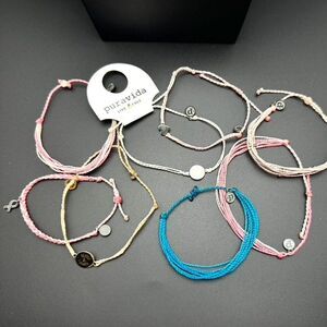 Puravida Bracelet Lot bundle of 8 Bracelets - pura vida
